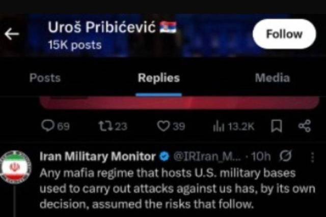 Serbia&rsquo;s Strategic Ambiguity Surfaces as Iran Crisis Exposes Belgrade&rsquo;s Double Messaging 